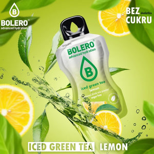 Bolero Classic greitasis gėrimas Iced Green Tea Lemon - 8 g