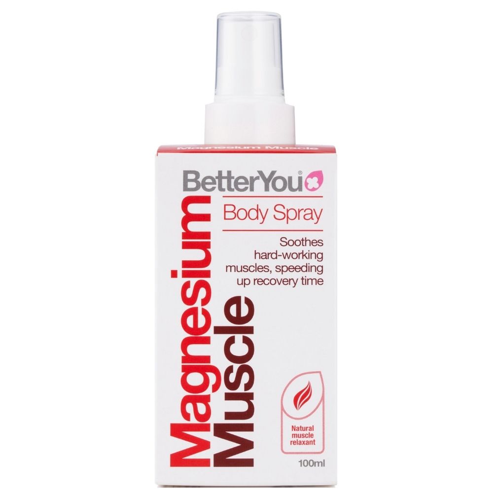 BetterYou Magnio aliejus raumenims, magnio aliejus, regeneruojantis - 100 ml