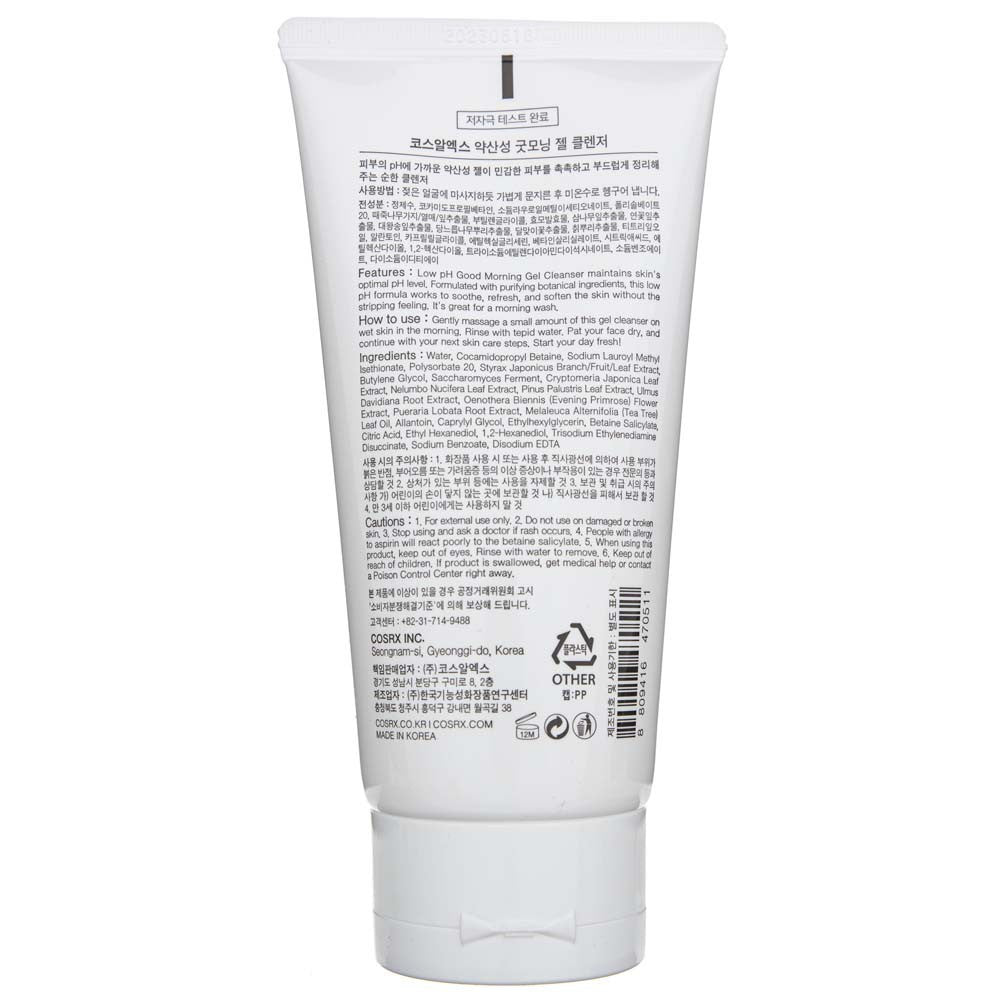 COSRX žemo pH Good Morning gelinis valiklis - 150 ml