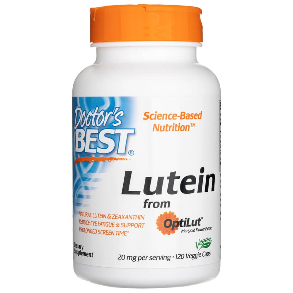 Doctor's Best liuteinas iš OptiLut - 120 kapsulių