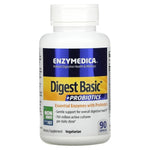 Enzymedica Digest Basic + probiotikai (virškinimo fermentai su probiotikais) - 90 kapsulių - Magnis.lt