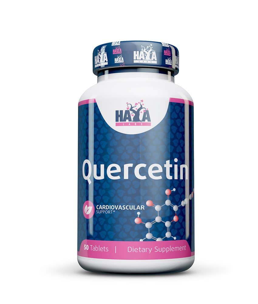 Haya Labs kvercetinas 500 mg - 50 tablečių
