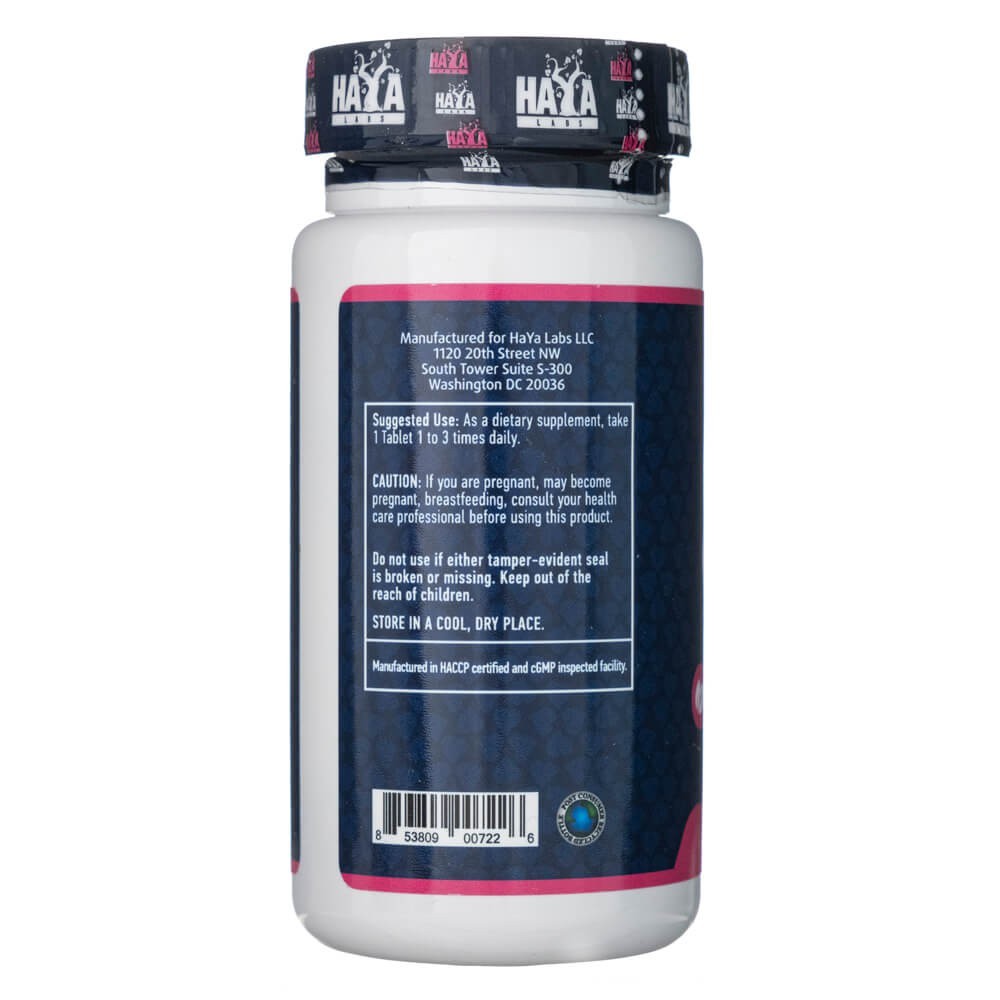 Haya Labs Guarana 900 mg - 60 tablečių