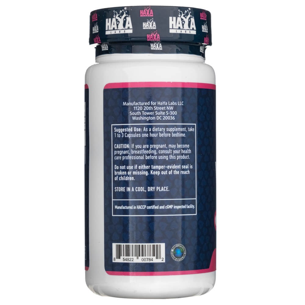 Haya Labs valerijonas 250 mg - 60 kapsulių