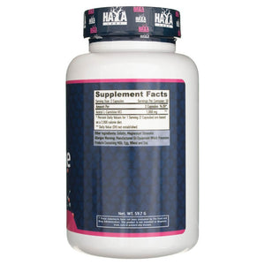 Haya Labs acetil L-karnitinas 1000 mg - 100 kapsulių