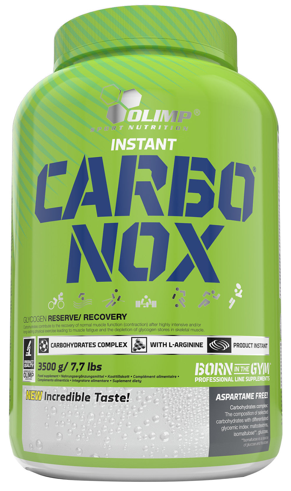 Carbonox, Strawberry - 3500 grams - Olimp Nutrition