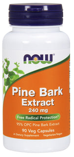 Pine Bark Extract, 240mg - 90 vcaps - NOW Foods