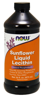 Sunflower Lecithin, Liquid - 473 ml. - NOW Foods