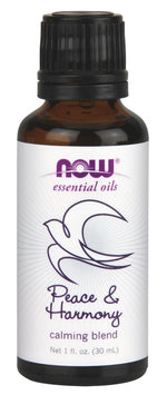 Essential Oil, Peace & Harmony Oil Blend - 30 ml. - NOW Foods