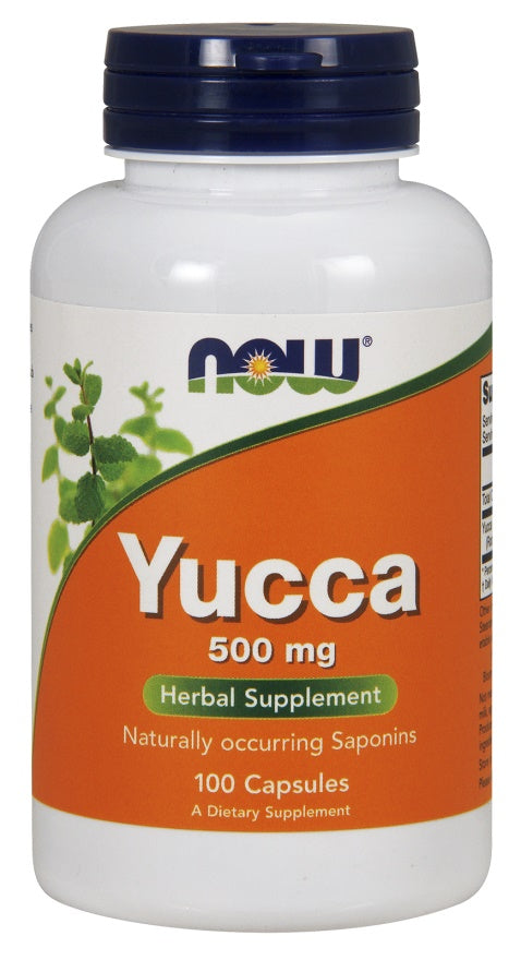 Yucca, 500mg - 100 capsules - NOW Foods