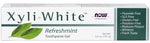 XyliWhite, Refreshmint Toothpaste Gel - 181 grams - NOW Foods