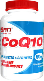 CoQ10, 100mg - 60 caps - SAN