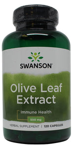 Olive Leaf Extract, 500mg - 120 caps - Swanson