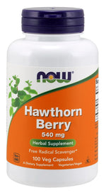 Hawthorn Berry, 540mg - 100 vcaps - NOW Foods