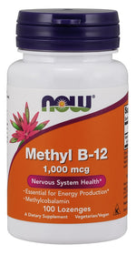 Methyl B-12, 1000mcg - 100 lozenges - NOW Foods