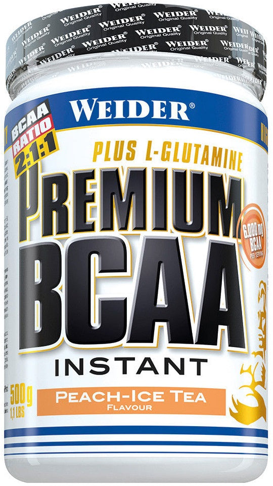 Premium BCAA, Sunny Orange - 500 grams - Weider