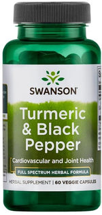 Turmeric & Black Pepper - 60 vcaps - Swanson