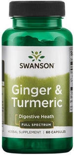 Ginger & Turmeric - 60 caps - Swanson
