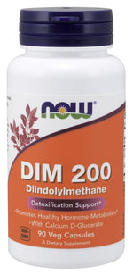 DIM 200 Diindolylmethane - 90 vcaps - NOW Foods
