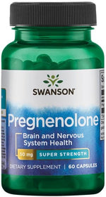 Pregnenolone, 50mg Super-Strength - 60 caps - Swanson