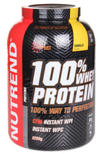 100% Whey Protein, Vanilla - 2250 grams - Nutrend