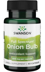 Full Spectrum Onion Bulb, 400mg - 60 caps - Swanson