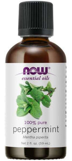 Essential Oil, Peppermint Oil - 59 ml. - NOW Foods