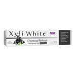 XyliWhite, Charcoal Refresh Toothpaste Gel - 181 grams - NOW Foods