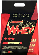 100% Whey, Strawberry - 2000 grams - Stacker2 Europe
