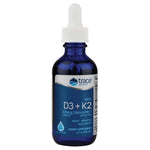 Ionic D3 + K2 - 59 ml. - Trace Minerals