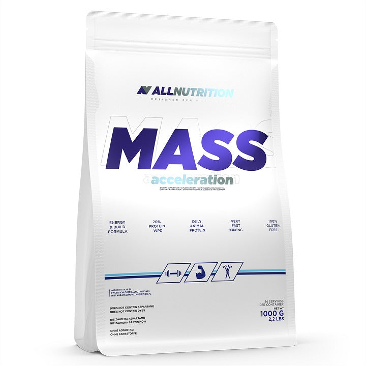 Mass Acceleration, Chocolate Cookies - 1000 grams - Allnutrition