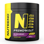 N1 Pre-Workout, Blackcurrant - 255 grams - Nutrend