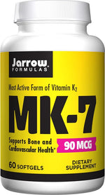 MK-7, 90mcg - 60 softgels - Jarrow Formulas