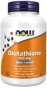 Glutathione, 500mg - 120 vcaps - NOW Foods