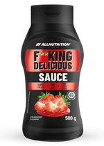 Fitking Delicious Sauce, Strawberry - 500 grams - Allnutrition