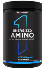 Energized Amino, Blue Raspberry - 270 grams - Rule One