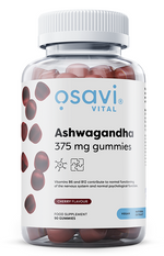 Ashwagandha 375mg Gummies, Cherry - 90 gummies - Osavi