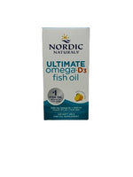 Ultimate Omega-D3 Fish Oil, 1280mg Lemon - 120 softgels - Nordic Naturals