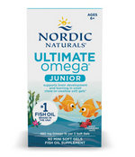 Ultimate Omega Fish Oil Junior, 680mg Strawberry - 90 mini softgels - Nordic Naturals