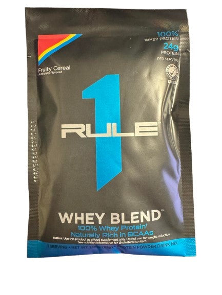 R1 Whey Blend, Fruity Cereal - 33 grams (1 serving) - Rule One