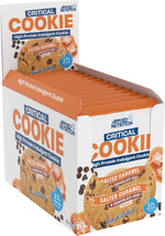 Critical Cookie, Salted Caramel & Chocolate Chip - 12 x 73g - Applied Nutrition
