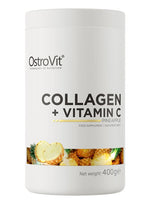Collagen + Vitamin C, Pineapple - 400 grams - OstroVit