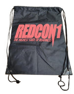 Redcon1 The Highest State Of Readiness Drawstring Bag - Red on Black - Redcon1