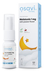 Melatonin with Passion Flower Oral Spray, 1mg (Cherry) - 25 ml. - Osavi