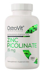 Zinc Picolinate, 15mg - 150 tablets - OstroVit