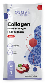Collagen Hydrolysed Type I & III, Apple - 22 grams (1 serving) - Osavi