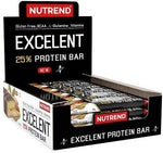 Excelent 25% Protein Bar, Dubai Chocolate - 18 x 85g - Nutrend