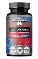 Lactoferrin+ with Vit C & Arabinogalactan - 30 caps - Apollo's Hegemony