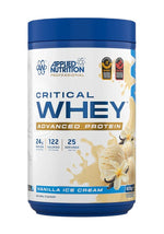Critical Whey, Vanilla Ice Cream - 825 grams - Applied Nutrition