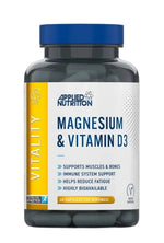Magnesium & Vitamin D3 - 60 vcaps - Applied Nutrition
